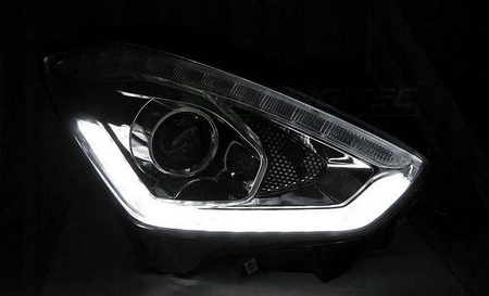 Suzuki Swift 6 VI 17- trubice chróm led dts lampy