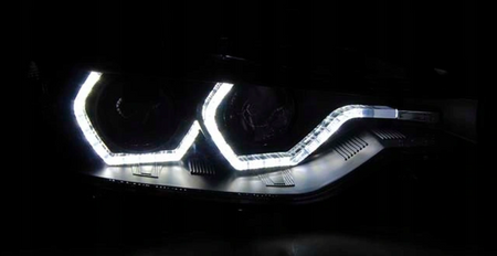 Svetlá Bmw F30 F31 11-15 Led Black Drl Xenon D1s