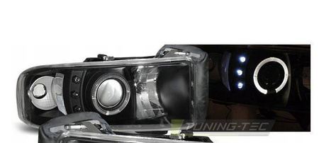 Dodge Ram Ringi Čierne svetlomety