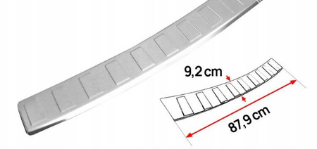 Lišta nosiča nárazníka pre Opel Mokka X 2016+