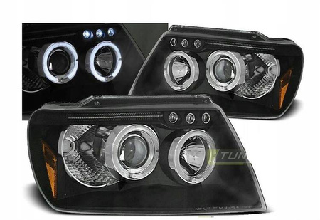 Svetlá Chrysler Jeep Grand Cherokee objektív čierna