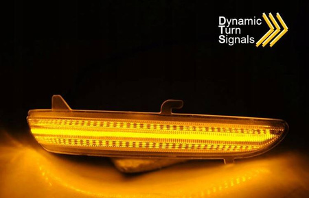 Dynamické blikanie zrkadiel Peugeot 208 Citroen c3