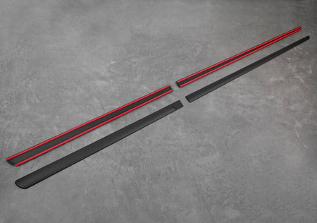 Bočné lišty dverí SKODA ROOMSTER 2006-2015