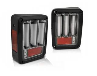 Svetlá Chrysler Jeep Wrangler Jk 07-18 Black Led