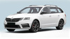 Kryt zadného nárazníka.pre SKODA OCTAVIA III RS COMBINED (čierna)