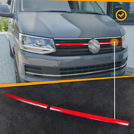 Lišty prednej masky VW T6 2015-2019 MULTIVAN