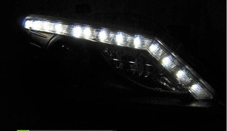 Seat Ibiza 6j svetlomety 08-12 čierne led