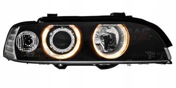 Svetlomety BMW E39 BLACK RINGI