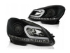 Svetlomety Mercedes C W204 11-14 BLACK TUBE LI