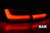 LED svetlá bmw f30 11-18r led bar dynamic smoke