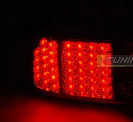 Svetlá Audi A4 B6 sedan 00-04 červený dym led z fk