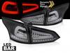 LED svetlá pre Ford Focus MK 3 SW 11-18 čierne
