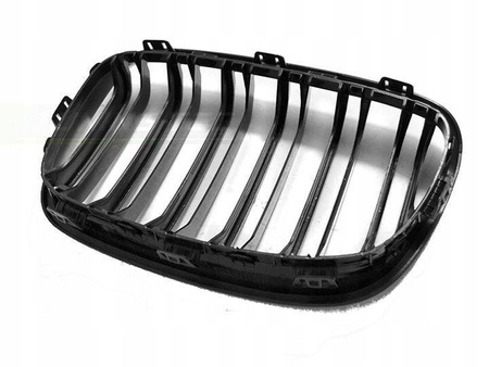 Lesklý čierny dvojitý barový rošt pre BMW F20 F21 11-14