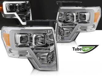Svetlomety pre Ford F150 MK12 08-14 chróm