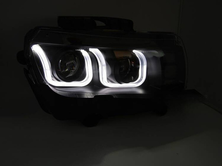 Svetlomety pre Chevrolet Camaro 13-15 čierne LED