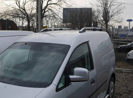 Strešné lišty Volkswag VW Caddy 2004-2015 KRÁTKE
