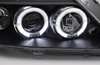 Lampy Svetlomety Dacia Logan 04-08 Angel Eyes Black