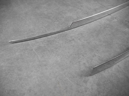 Lišty zadného nárazníka Volkswagen Tiguan 2016+