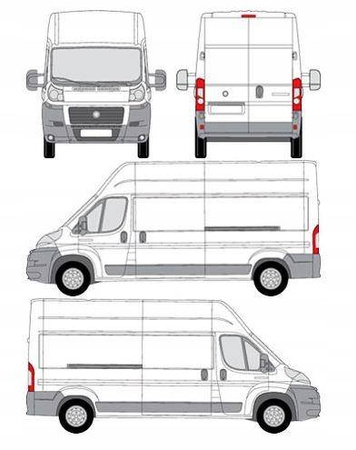 Strešný nosič Citroen Jumper L3H3