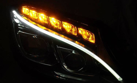 True Drl LED svetlomety pre Mercedes W205 14-18