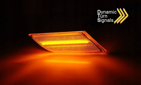 Dynamické led indikátory biele pre vw t6 20-