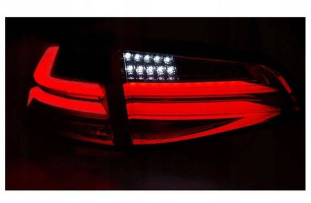 Zadné LED svetlá VW GOLF VII 7 13- SMOKE LED BA