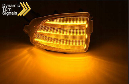 Smerovky LED zrkadiel pre Volvo xc70 xc90