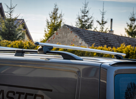 Strešné lyžiny Ford Tourneo Custom 2012 - DLHÉ